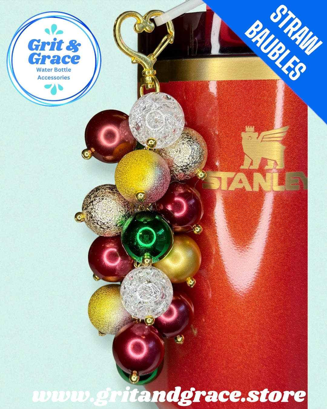 Christmas #32 Straw Bauble
