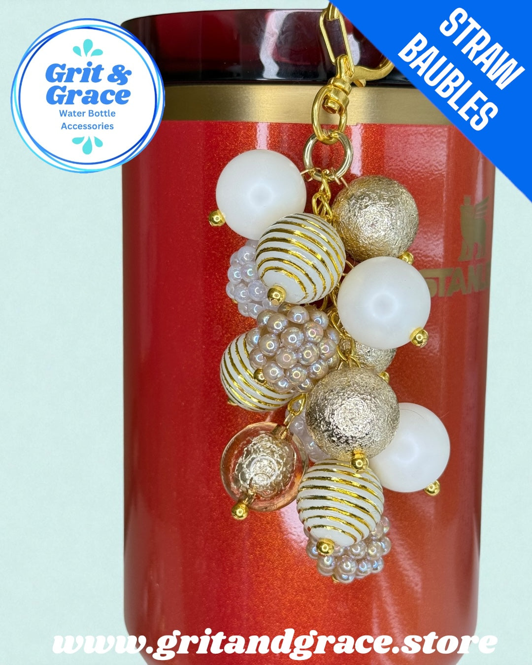 Golden Hour #4 Straw Bauble