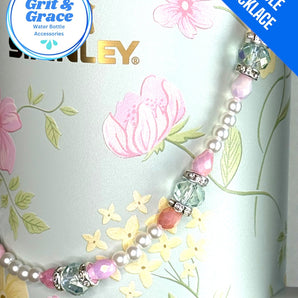 Tumbler Necklace Jewelry - Spring Sparkle
