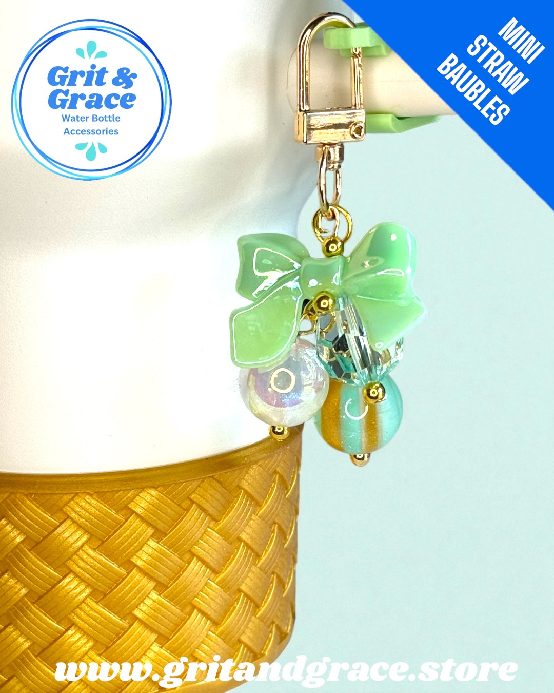 Mint Icicle Mini Bauble