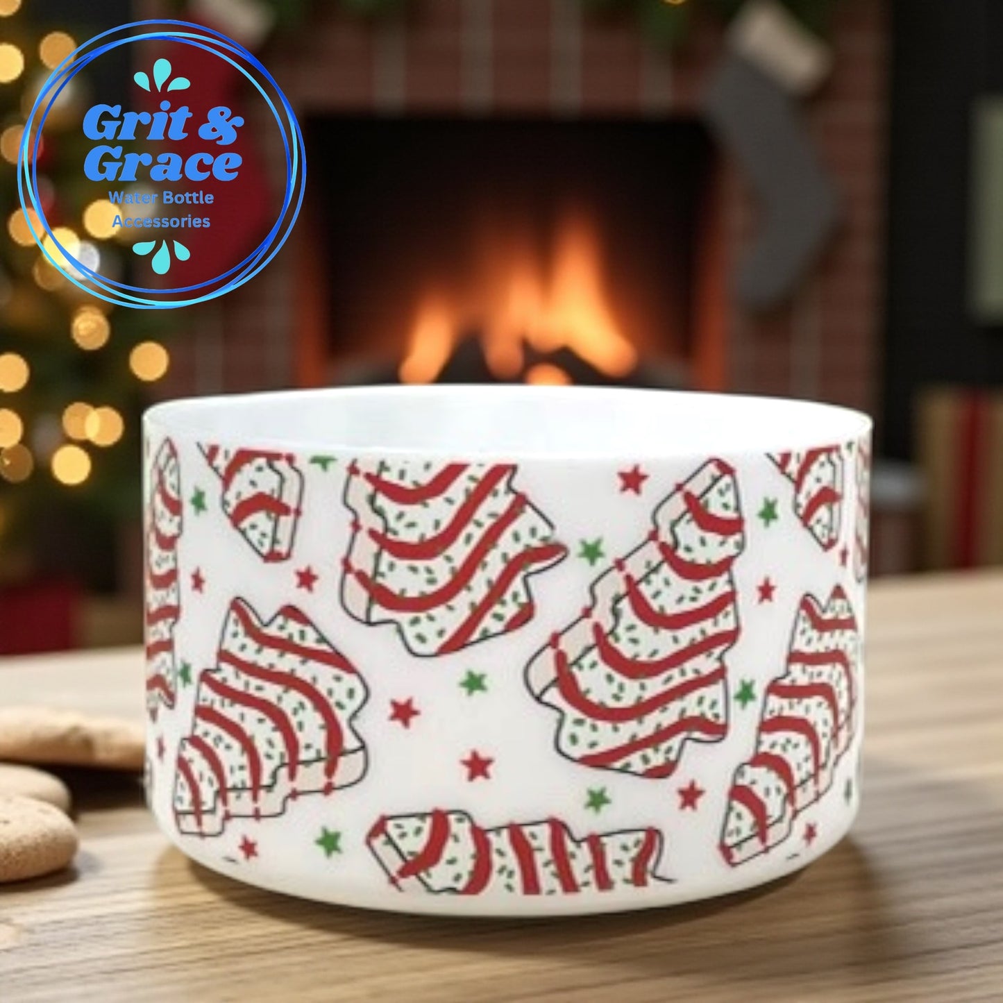 White Christmas Cakes Boot