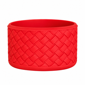 Basketweave Candy Apple Red Boot