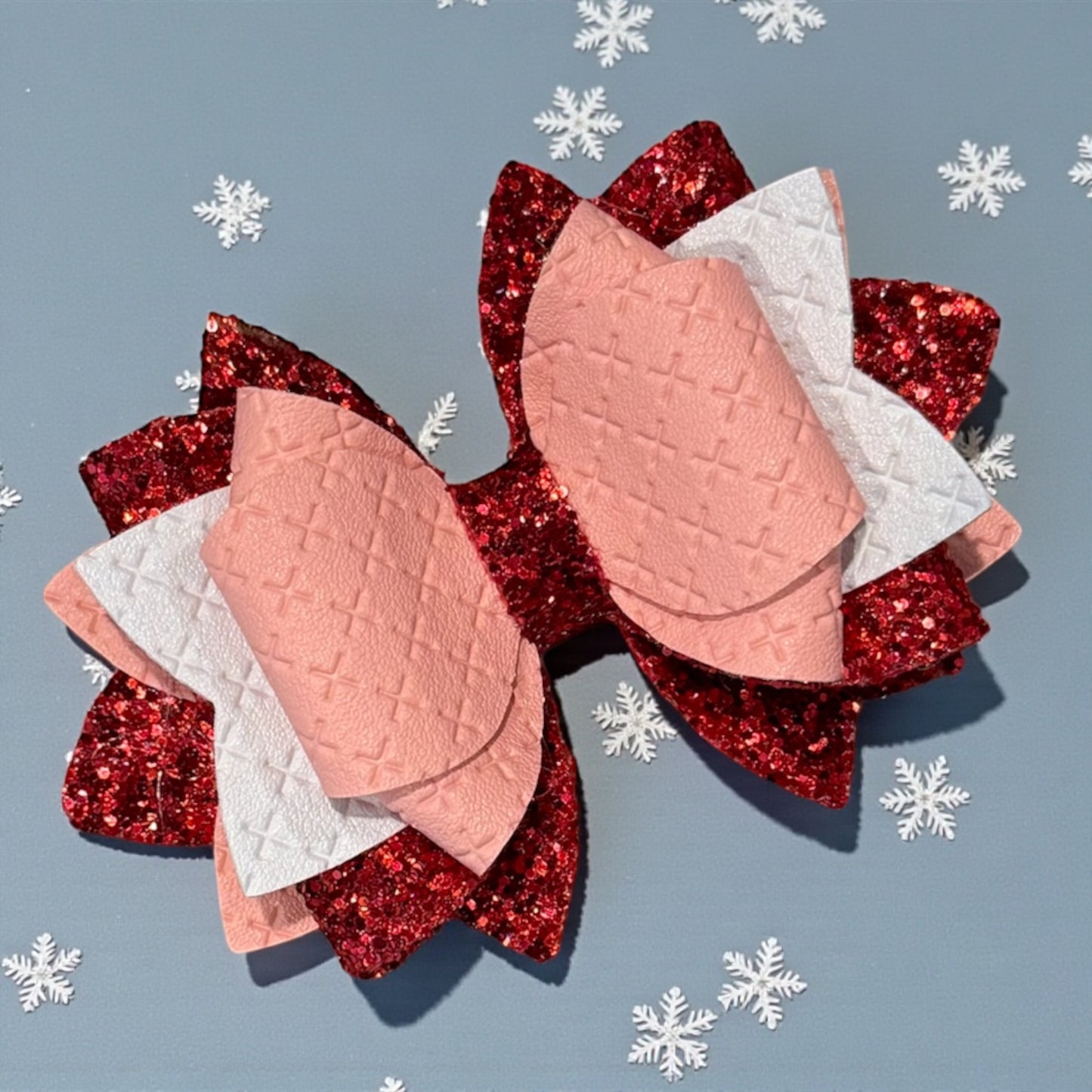 Strawberry Twist Bow