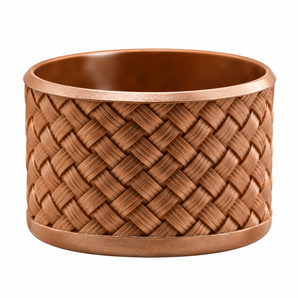 Basketweave Bronze Boot