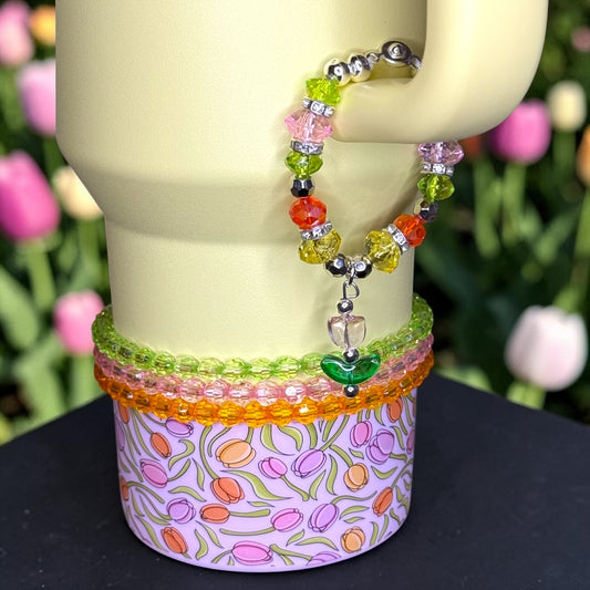 Tumbler Handle Jewelry - Botanical Garden