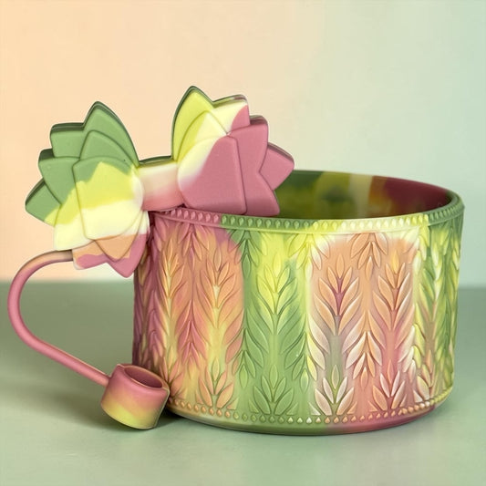 Gracie Rose Bouquet Straw Topper