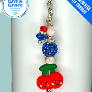 Hang Anywhere Cherries Jubilee Bottle Charm