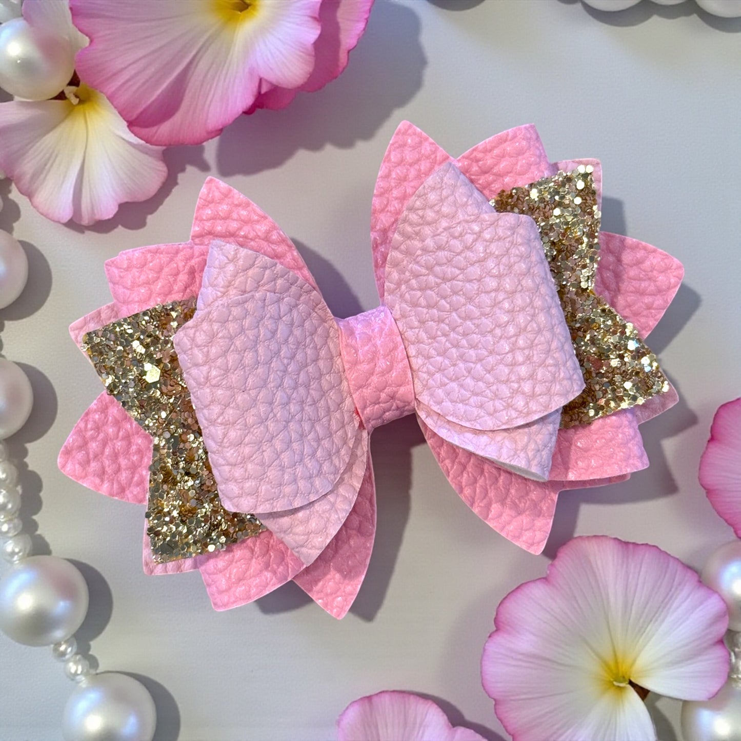 Baby Peppermint Pink Bow