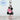 Deluxe Mini Straw Bauble - Pink Star