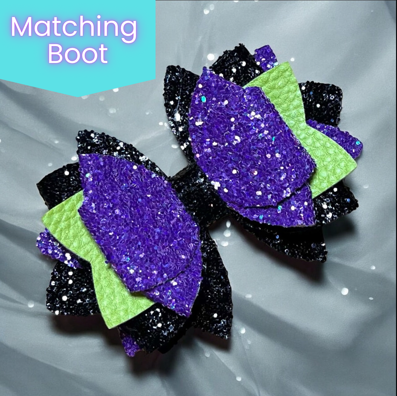 Spooky Swirl Bow
