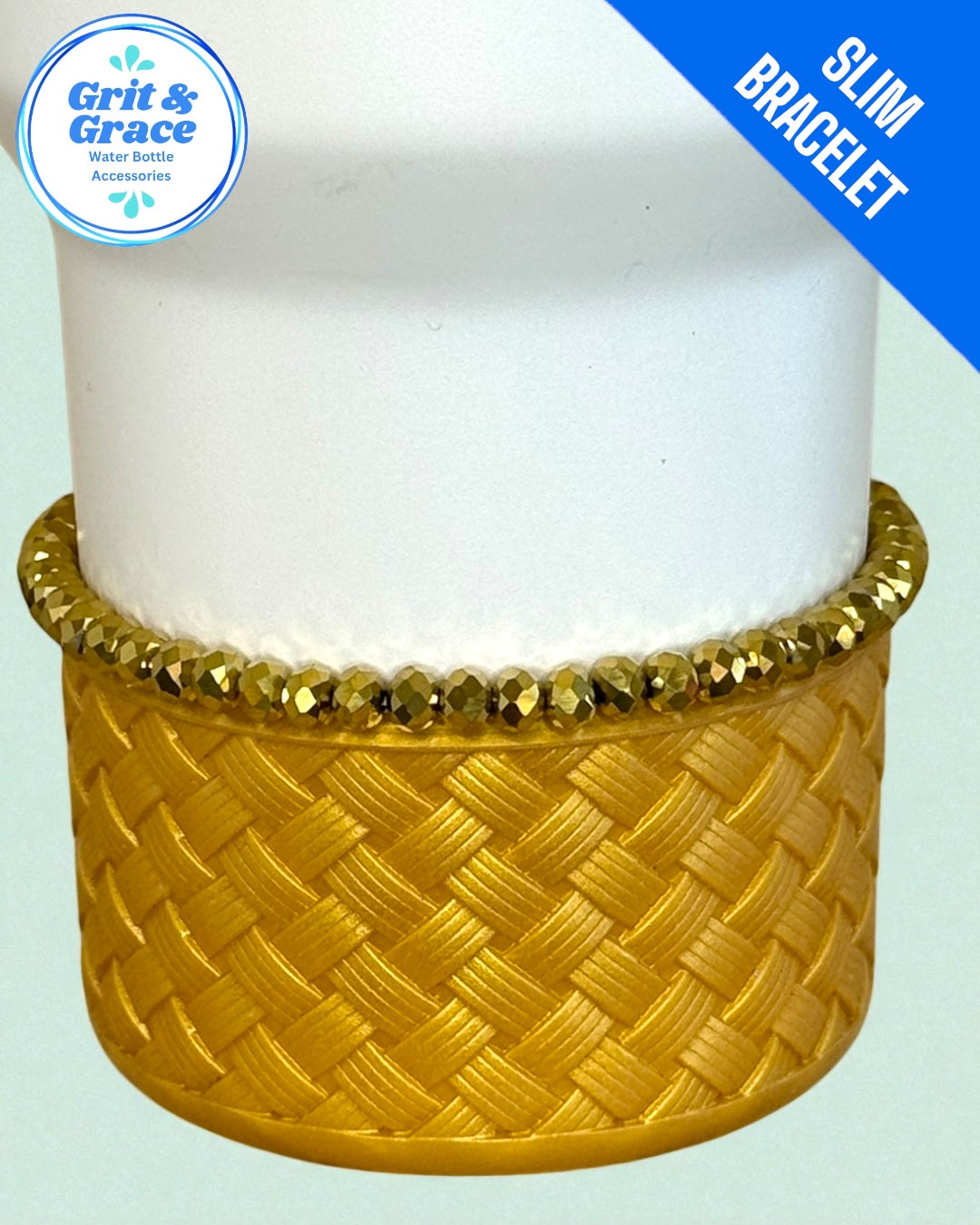 Sparkle Slim Stretchy Cup Bracelet