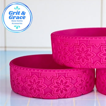 Enchanting bright pink bowls and accessories