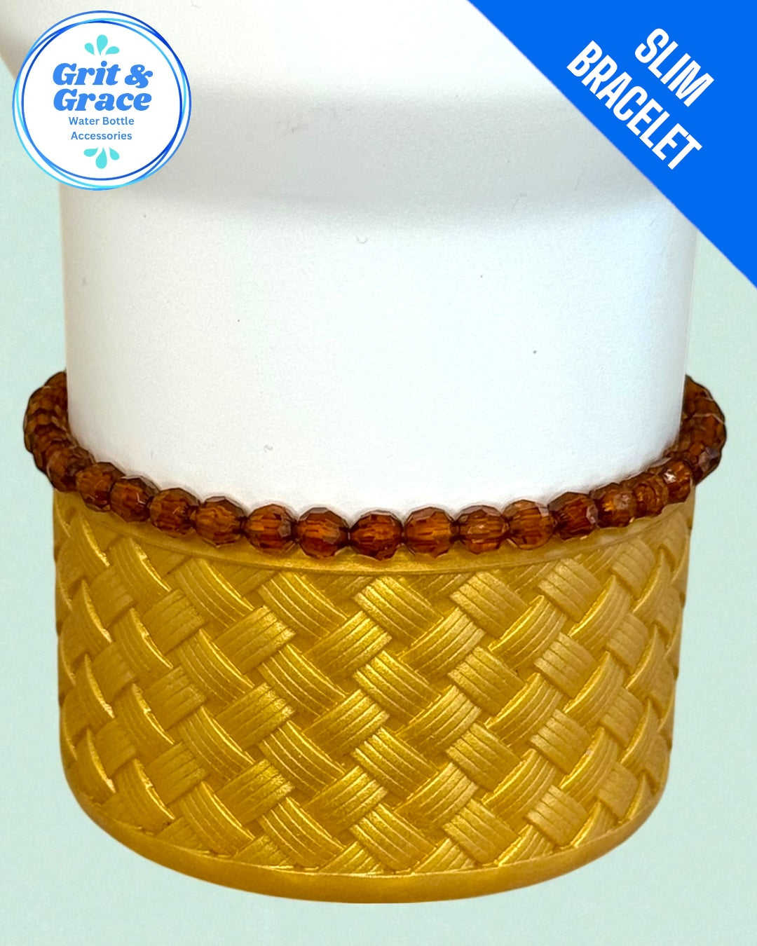 Sparkle Slim Stretchy Cup Bracelet