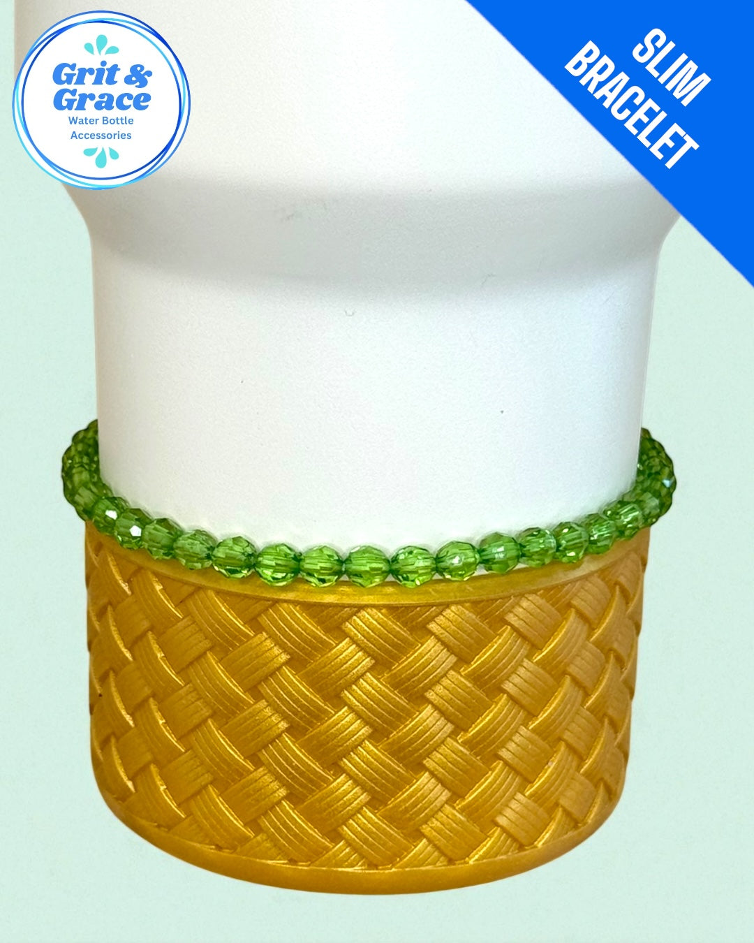 Sparkle Slim Stretchy Cup Bracelet