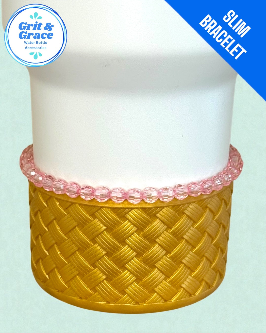 Sparkle Slim Stretchy Cup Bracelet