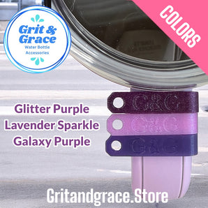 Bauble Handle Clip Purples