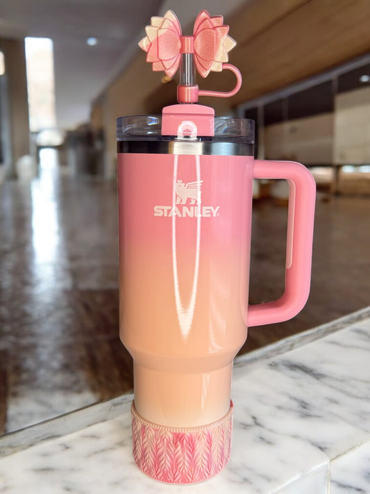 Gracie Sunset Mesa Swirl Straw Topper