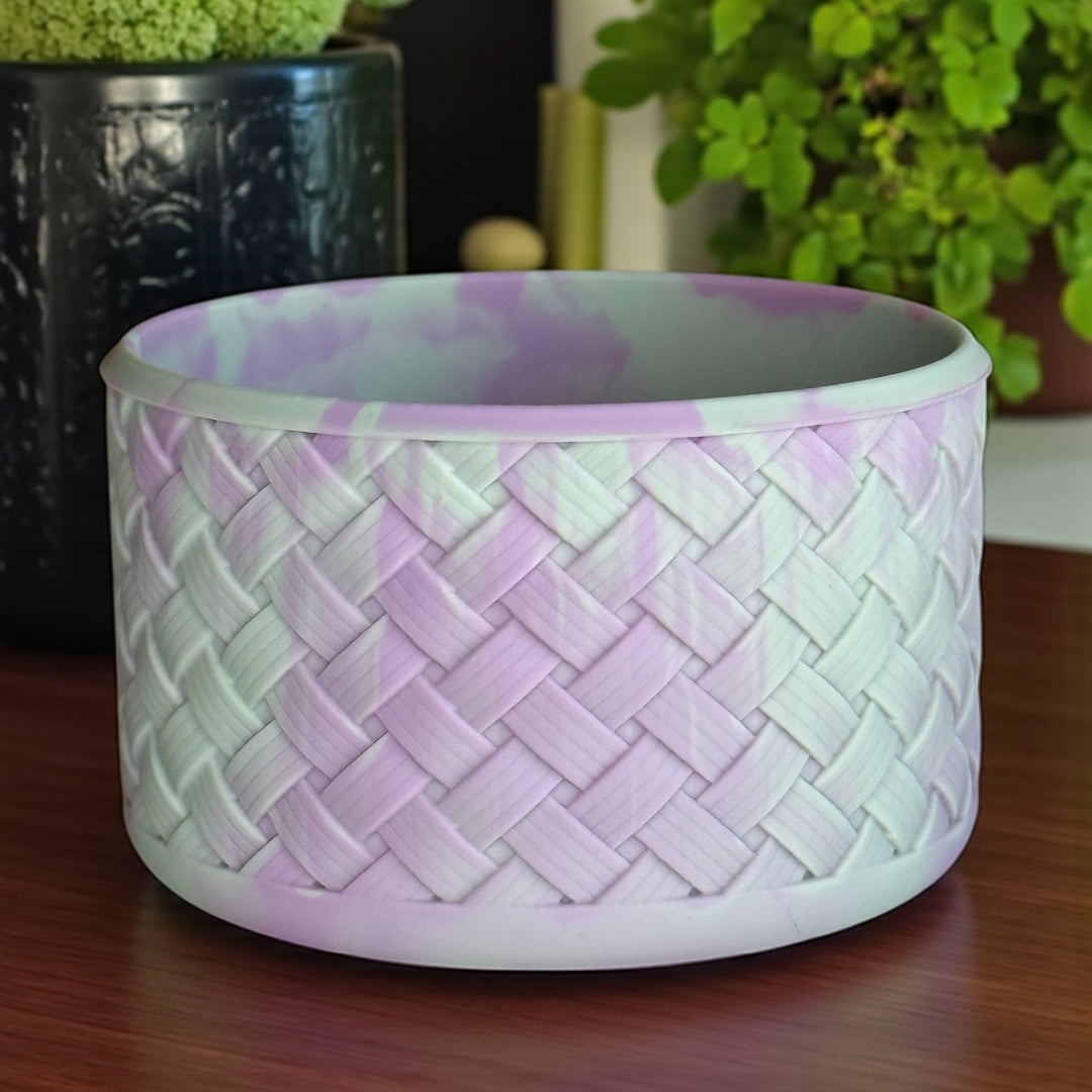 Basketweave Lavender Mint Boot