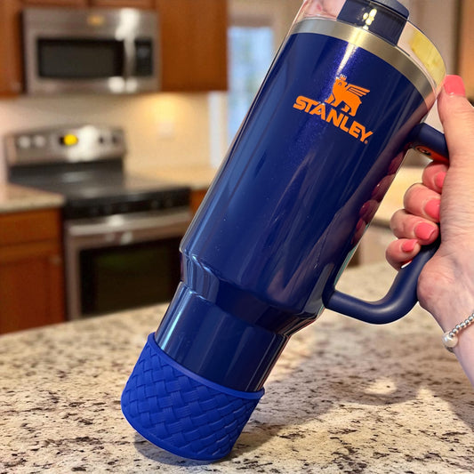 Basketweave Blueberry Crumble Boot