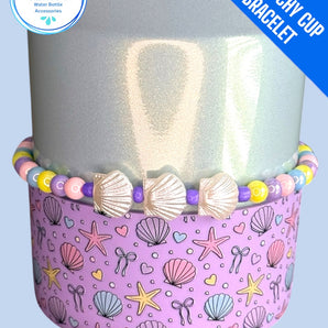 Coquette Shells Stretchy Cup Bracelet