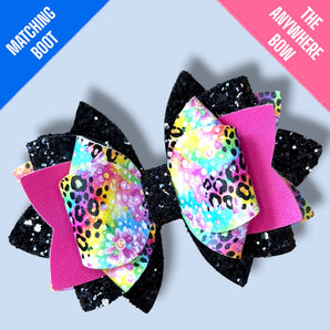 The Anywhere Bow - Neon Safari