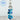 Deluxe Mini Straw Bauble - Laguna Blue