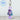 Deluxe Mini Straw Bauble - Sour Grape
