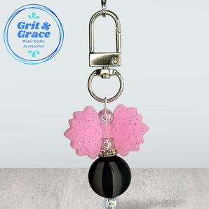 Mini Gracie Pop Dangles - Blush Pink Stripe