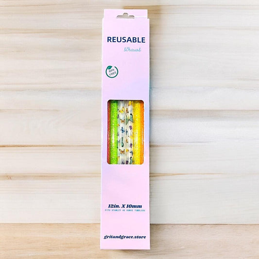Butterfly & Neon Straw Pack