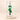 Deluxe Mini Straw Bauble - Palm Leaves