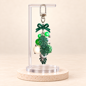 Deluxe Mini Straw Bauble - Palm Leaves