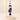 Deluxe Mini Straw Bauble - Purple Spider Sparkle