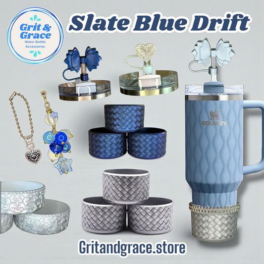 💙 Slate Blue Drift Stanley: Calm, Cool, & Accessory-Ready