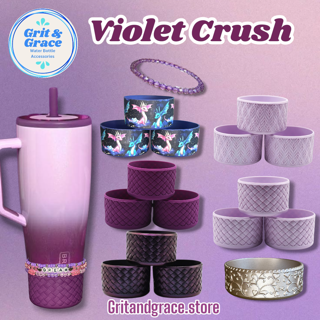 Violet Crush BruMate Era Cup & Suggested Accessories from rit & Grace