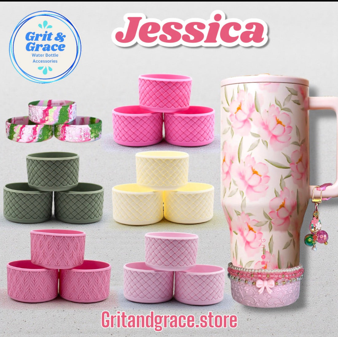 Jessica HydroJug Tumbler: The Bold, Feminine Must-Have + The Perfect Accessories to Match