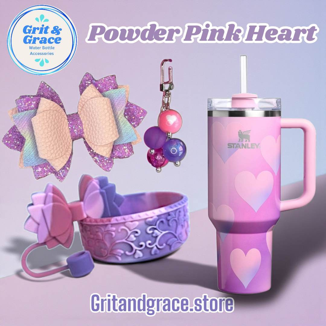image Powder Pink Hearts - Stanley