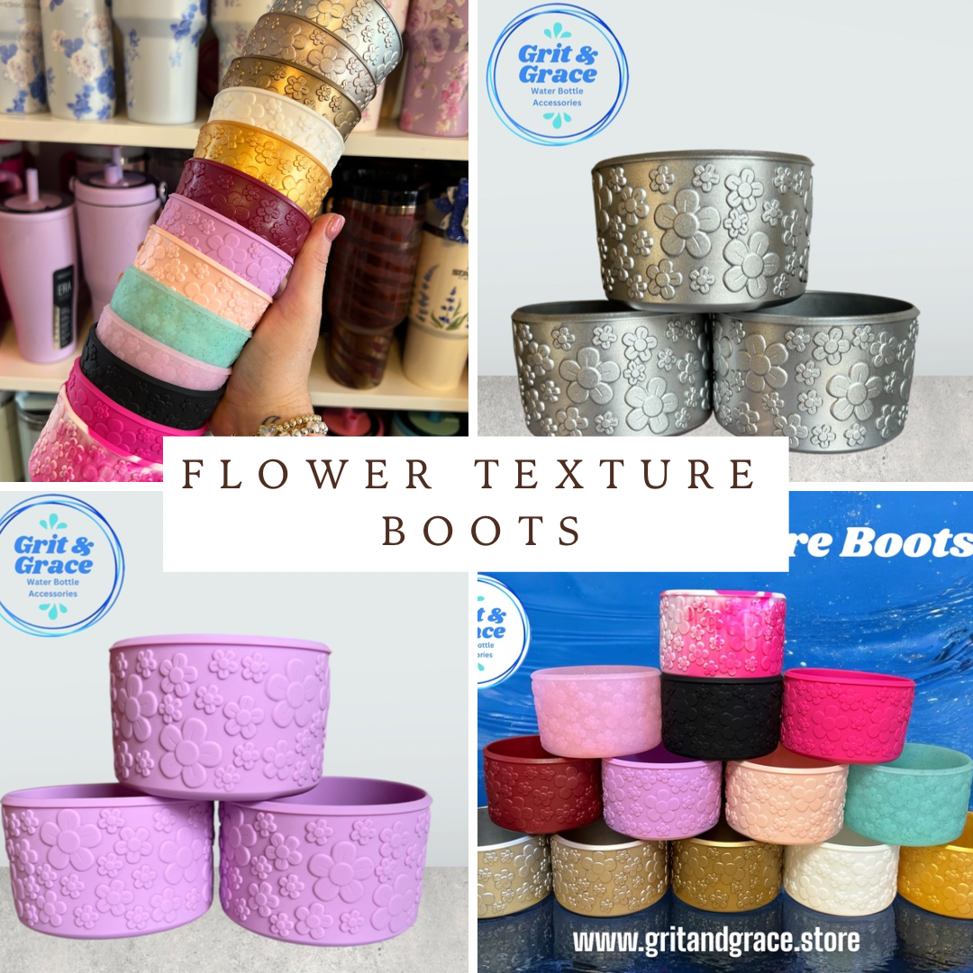 Flower Texture Boot