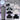 Black & White Checker - Ice Shaker