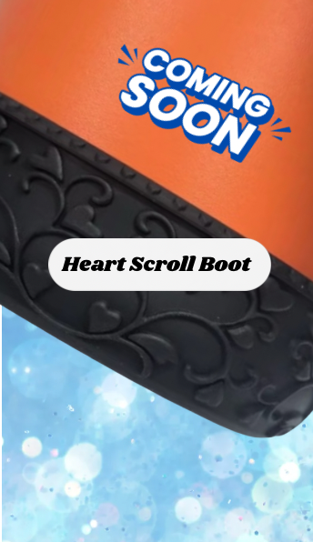Heart Scroll Shorty Boot