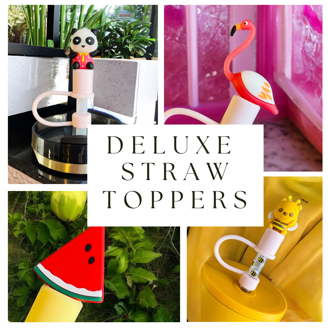 Deluxe Straw Toppers