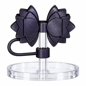 Gracie Straw Topper™ - Purple Chameleon