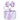Basketweave Bottle Boot & Gracie Straw Topper (Lavender Mint)