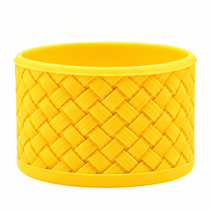 Basketweave Lemon Yellow Boot