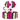 Heart Scroll Shorty Bottle Boot - Sugar Plum