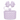 Basketweave Bottle Boot & Gracie Straw Topper (Aster Purple)