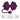 Gracie Straw Topper™ - Plum Purple