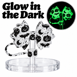 Gracie Straw Topper™ - Halloween Glow in the Dark