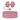 Heart Scroll Shorty Bottle Boot & Gracie Straw Topper (Mauve Pink)