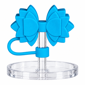 Gracie Straw Topper™ - Caribbean Blue