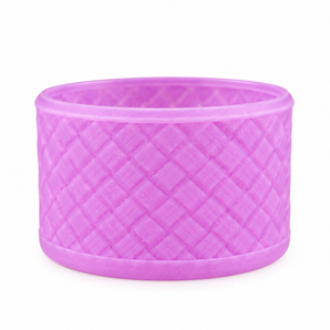 Basketweave Lavender Glitter Boot